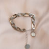 Inez chain bracelet White opal