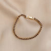 Tennis bracelet Smokey quartz