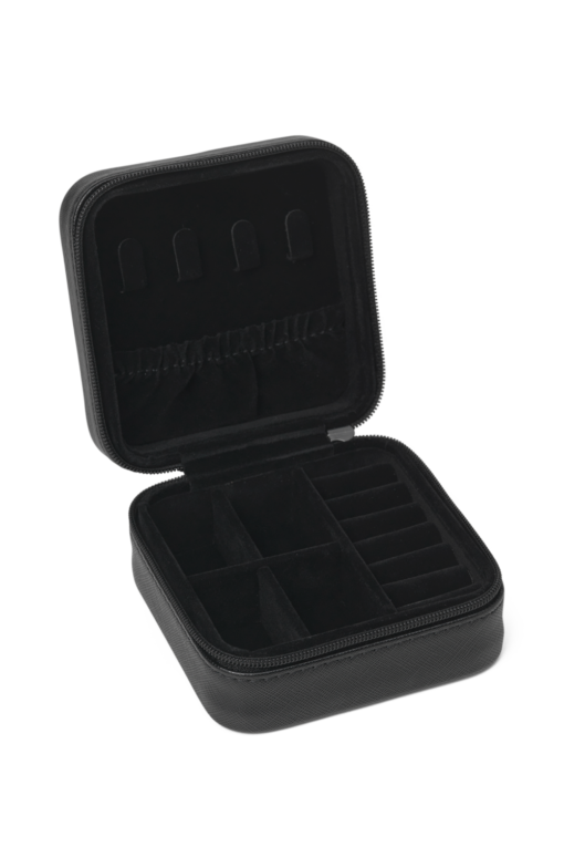 Day Touch Jewelry Zip Square Black
