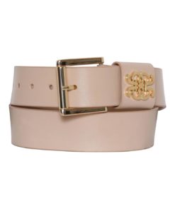 Crystal, leather belt Neutral