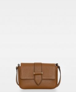 April small crossbody bag Cognac