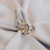Camilla Swarovski ring - White Opal