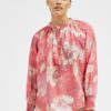 Annsofie, blouse Coral print