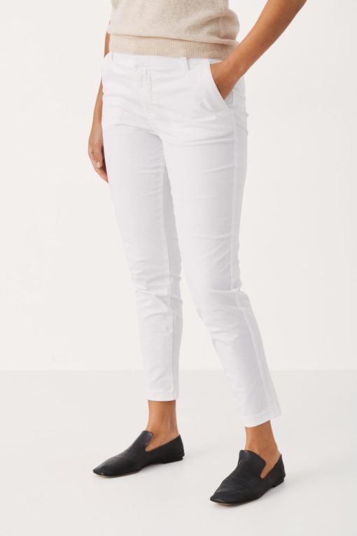 Soffys Trousers - Bright white