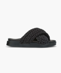Inuikii woven slipper - Black