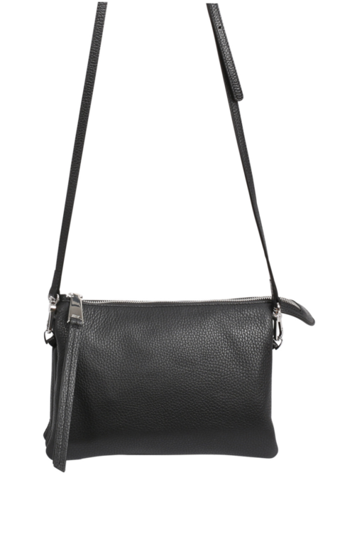 THREEFOLD Crossbody - Black w.nickel