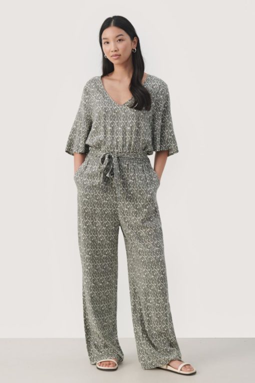 Adrienne Jumpsuit - Agave Green