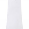 Elly, bias cut long skirt - White