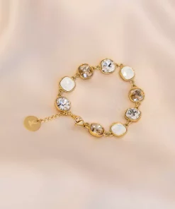 Carla Swarovski lux bracelet Tricolor