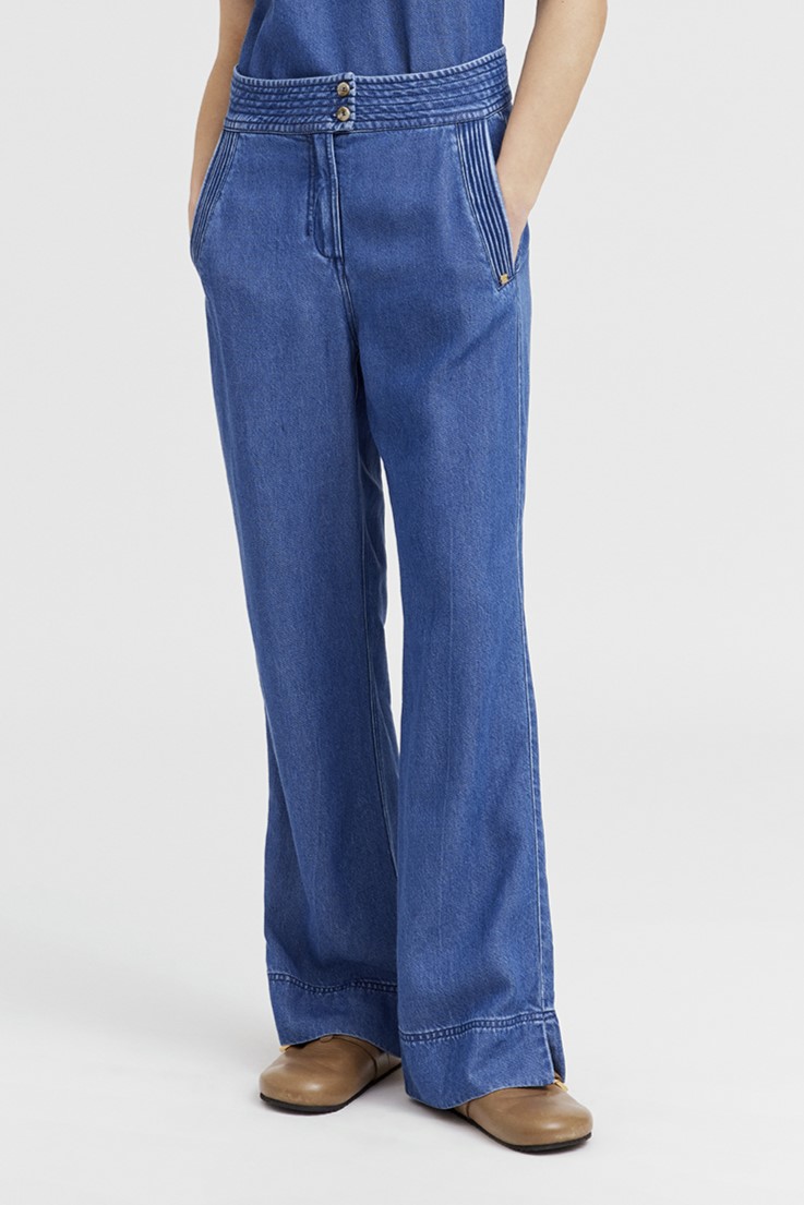 Ebna, High waist - Blue nights