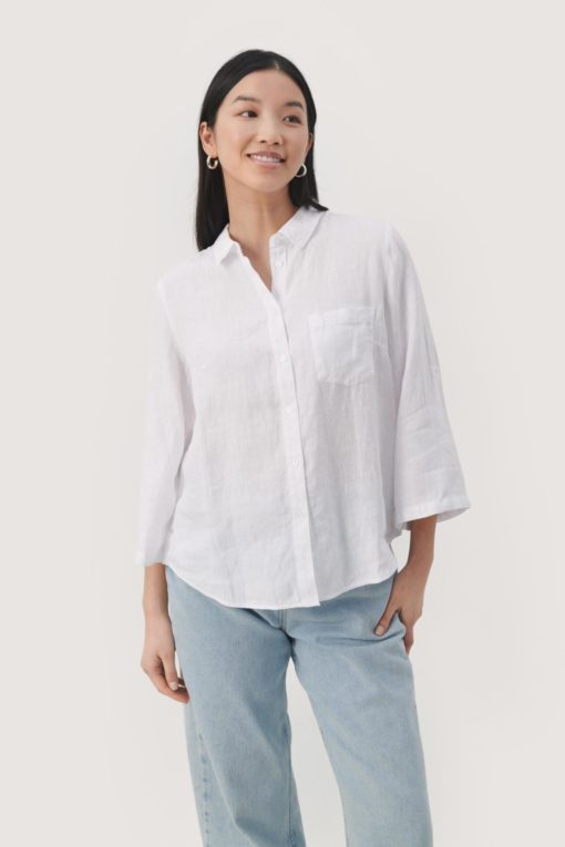 Cindie Shirt - Bright White