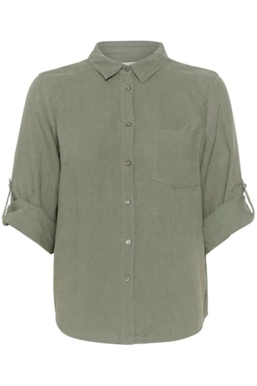 Cindie Shirt - Agave green