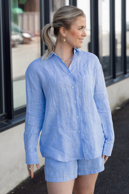 Madeleine Shirt - Light blue