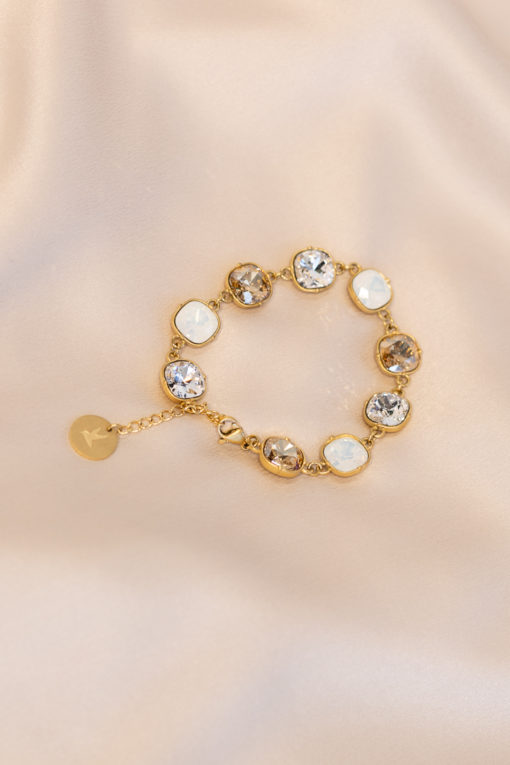 Carla Swarovski lux bracelet Tricolor