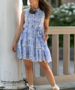 Levana Dress - Blue