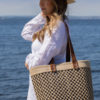 Seagrass shopping bag - Beige