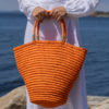 Straw Bag - Orange