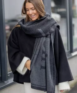 Thalia scarf - Dark grey