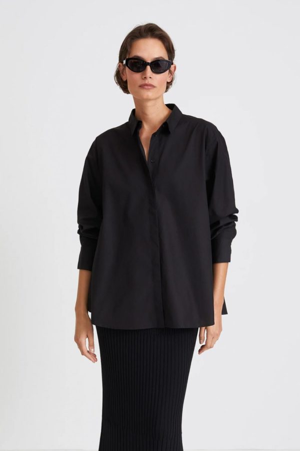 Jeanne Shirt - Black