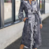 Madonna, midi+ dress - Dark grey