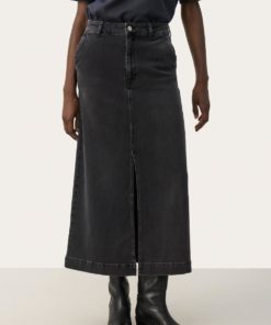 Caliah Skirt - Washed Black