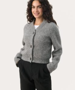 Lettie cardigan, Medium Grey