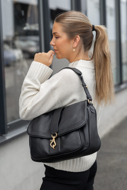 STAR SADDLE Shoulder bag Big - Black