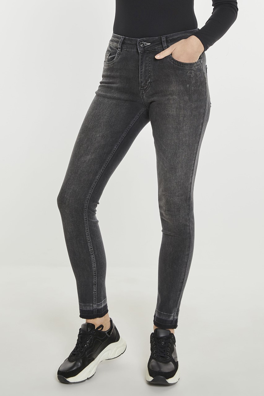 Sanne (Fancy) Daily denim - Soft black