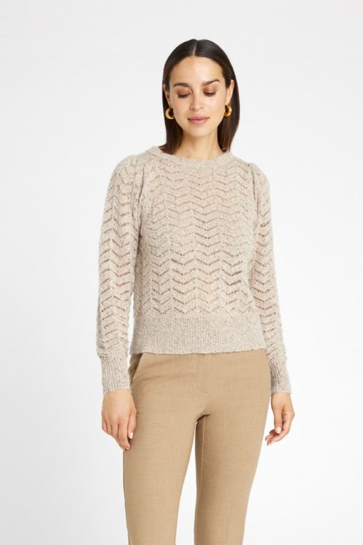 Shanne, knit - Taupe