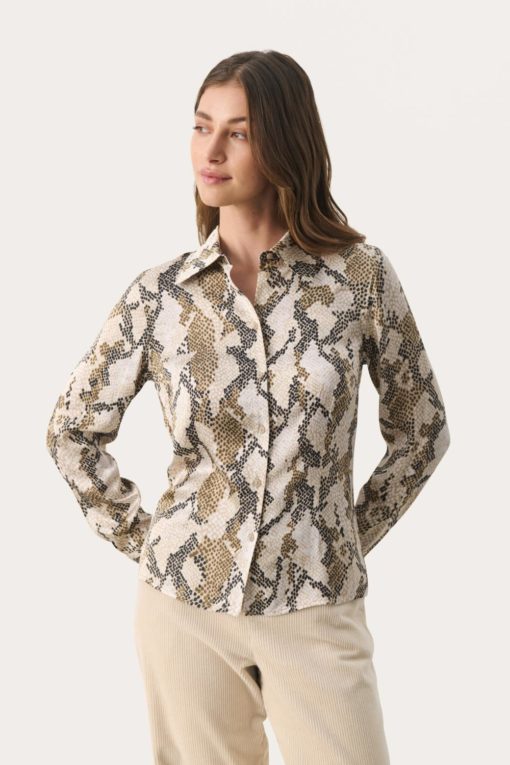 Lenda shirt, Frenck Oak snake print