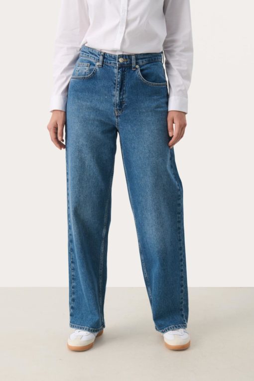 Simona jeans, Medium Blue Denim