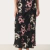 Laurina skirt, Black Blurred Flower