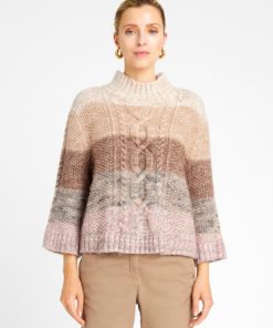 Lucy, cable knit - Sand stone