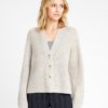 Magda, knit cardigan - Beach sand