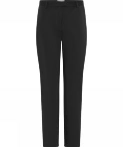 Cane, regular fit pants (Long) - Black