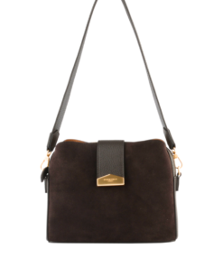 Cavalcade shoulder suede - Dark brown