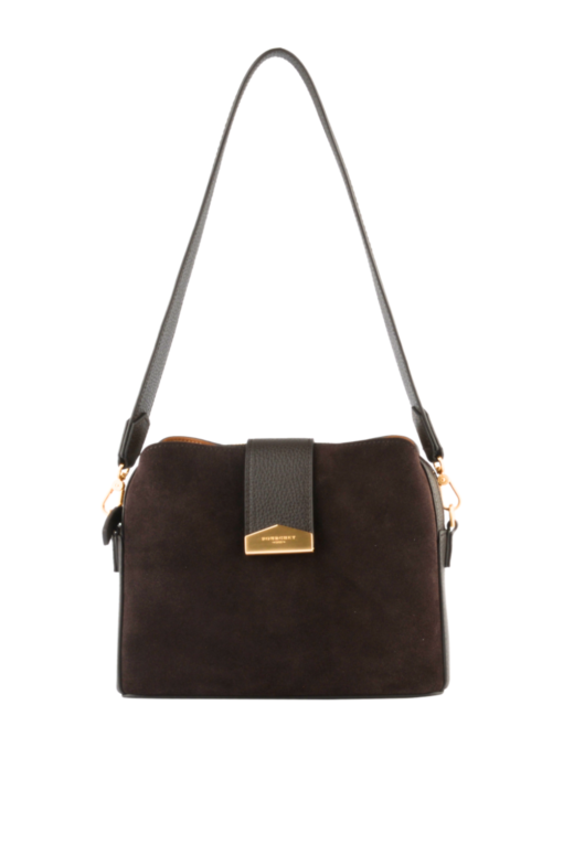 Cavalcade shoulder suede - Dark brown