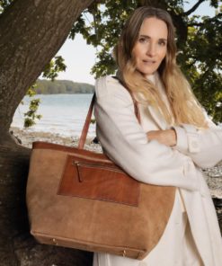 Helia shopper - Walnut