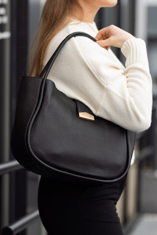Liane shopping bag - Black