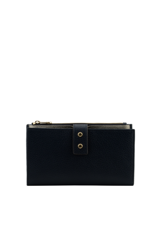 Leather wallet - Black