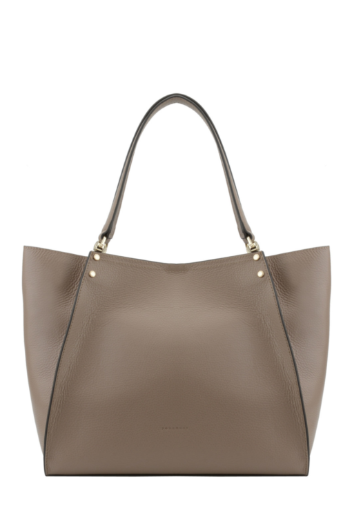 Hebdo tote Large - Taupe