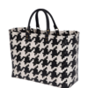 Mayfair shopper, Black/White pattern