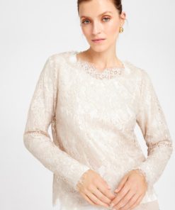 Laica, lace blouse - ChateaGray