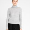 Rotem, knit roll neck - Steel