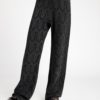 Josa, knitted wide leg - Black