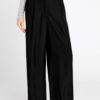 Maddeline, high waist wide leg - Black