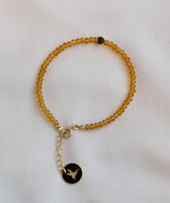 Fanny Crystal bracelet - Honey