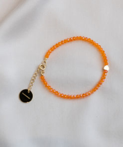 Fanny Crystal Bracelet - Orange