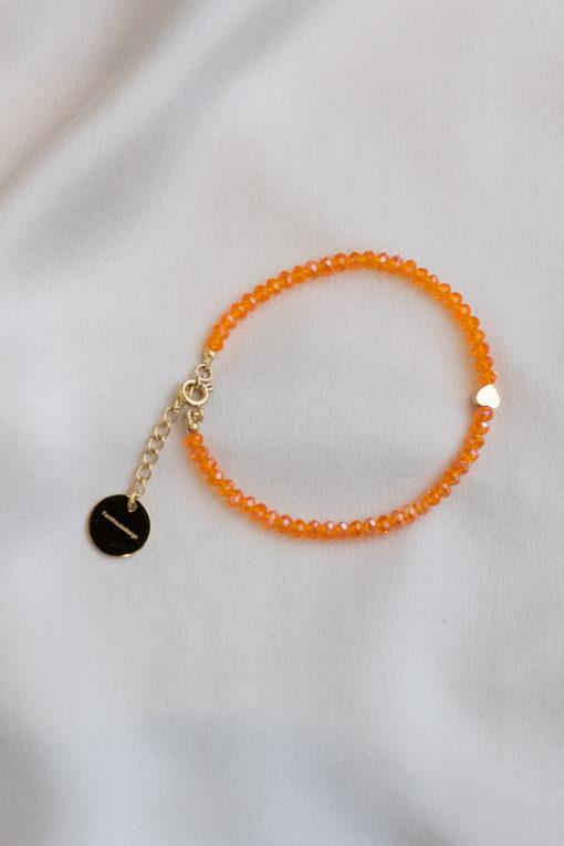 Fanny Crystal Bracelet - Orange