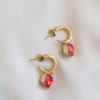 Carla Swarovski Earrings - Light Siam